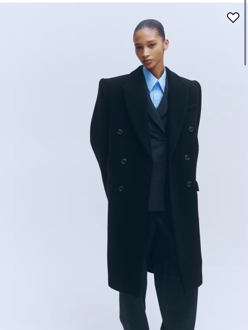 WARDROBE.NYC H&M
DOUBLE-BREASTED WOOL COAT